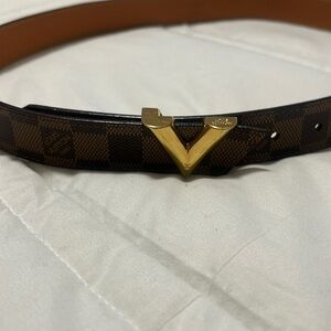 Authentic Louis Vuitton belt womens